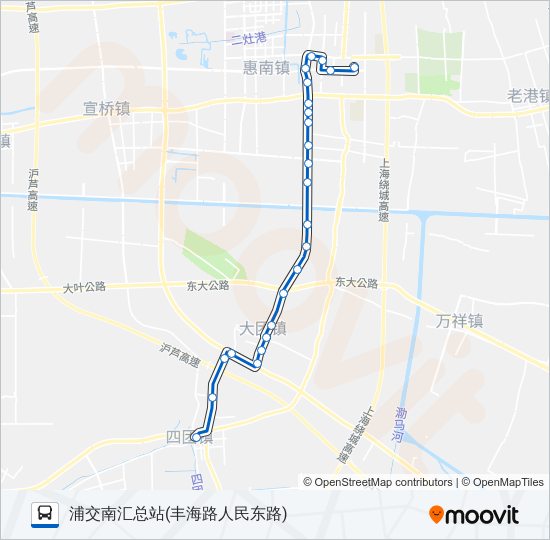 642路 bus Line Map