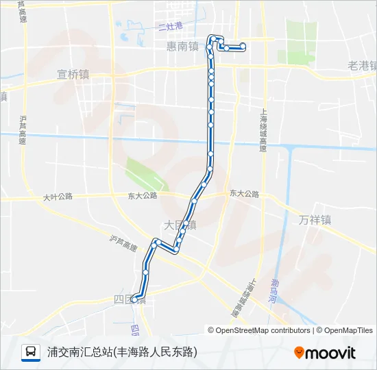 642路 Bus Line Map