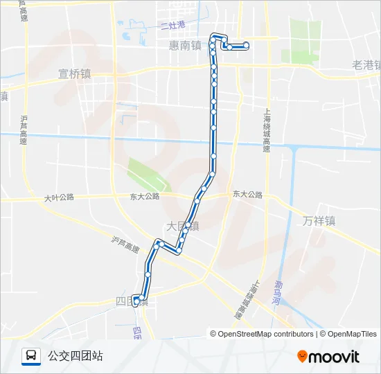 642路 Bus Line Map