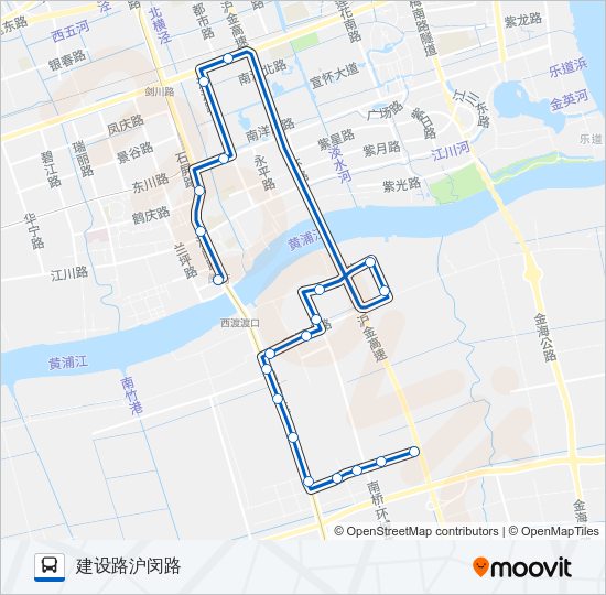 公交891路的线路图