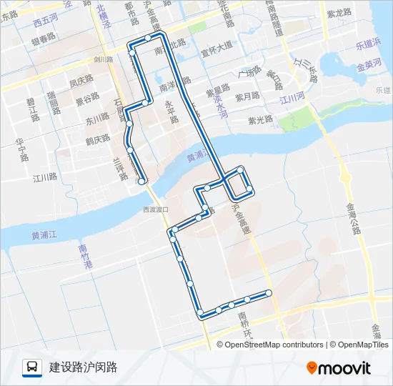 891路 Bus Line Map