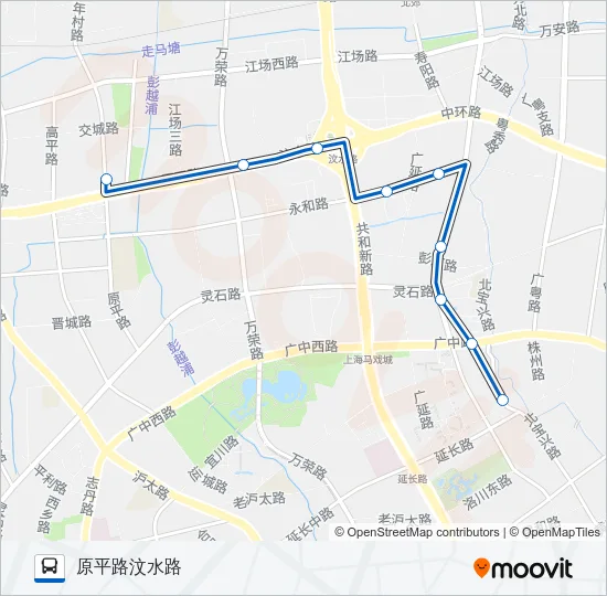 179路 Bus Line Map