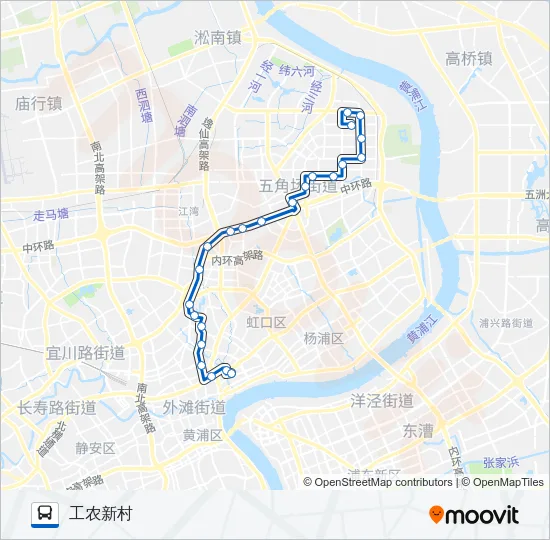 854路 Bus Line Map