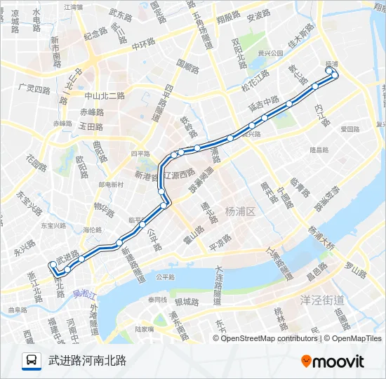 6路 Bus Line Map
