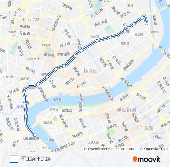 33路 bus Line Map