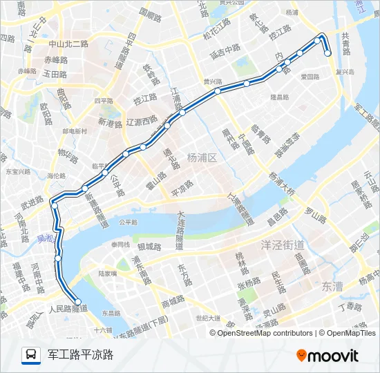 33路 Bus Line Map