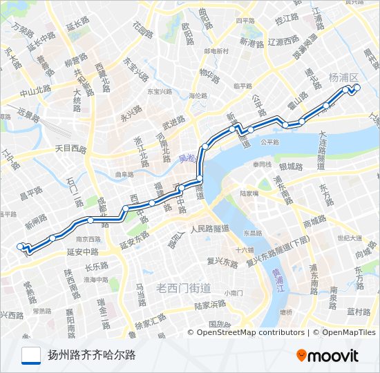 37路 bus Line Map