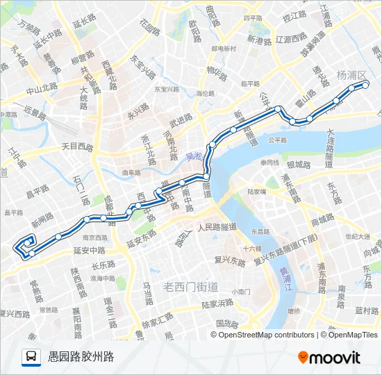 37路 Bus Line Map