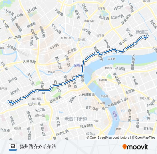公交37路的线路图