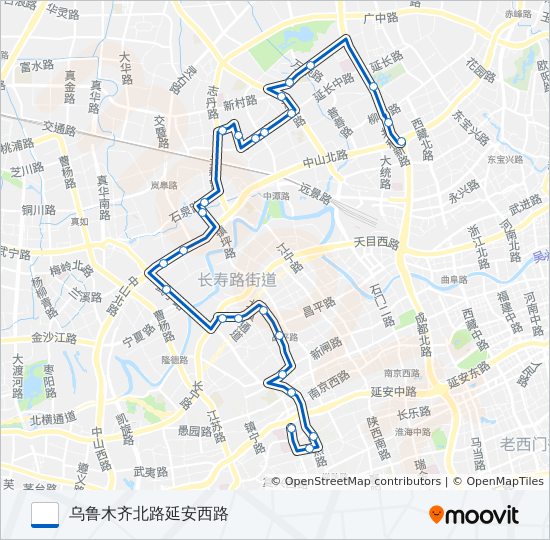 40路 bus Line Map