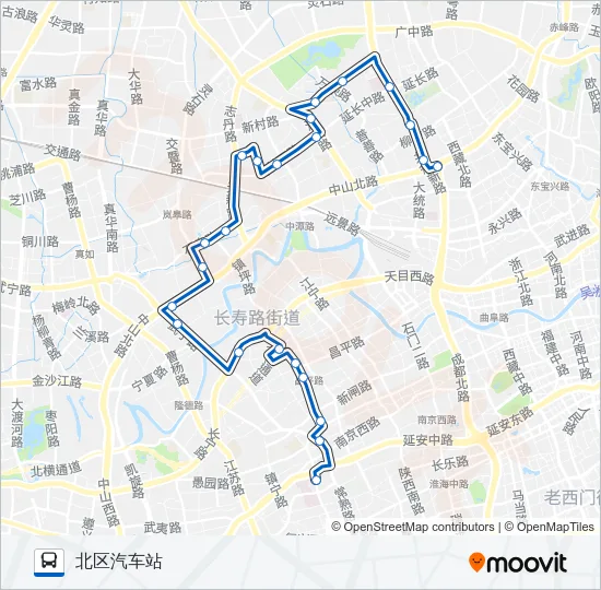 40路 Bus Line Map