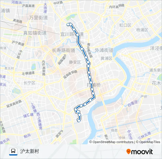 41路 Bus Line Map