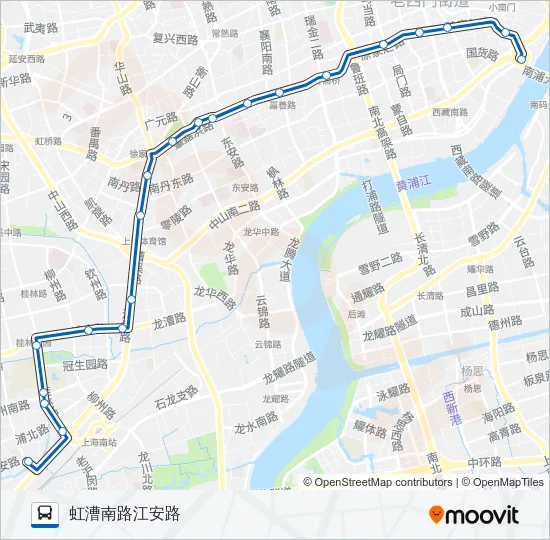 43路 Bus Line Map