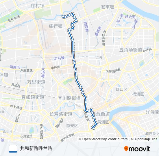 46路 bus Line Map