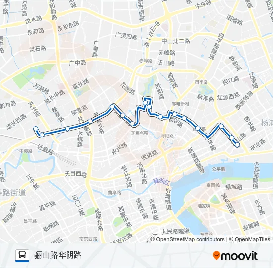47路 Bus Line Map