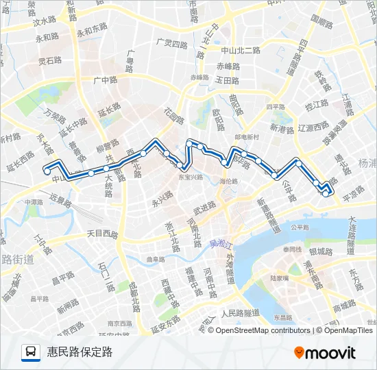 47路 Bus Line Map