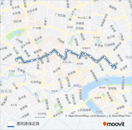 47路 bus Line Map
