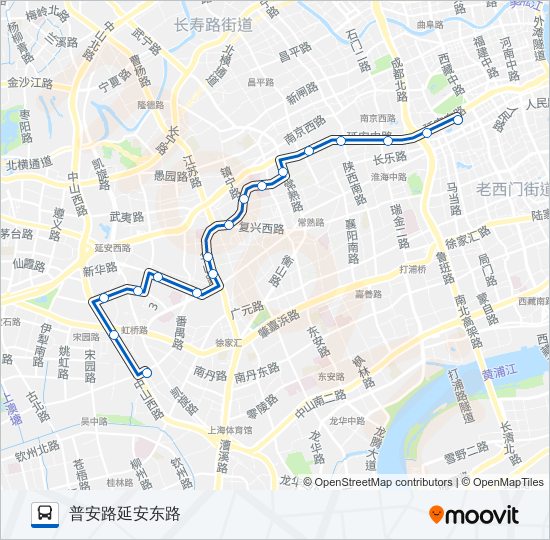 公交48路的线路图