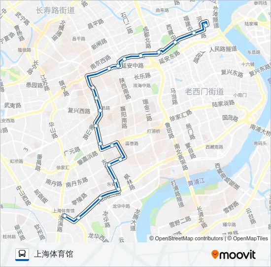 49路 Bus Line Map
