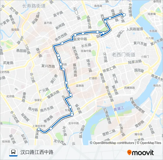 49路 Bus Line Map
