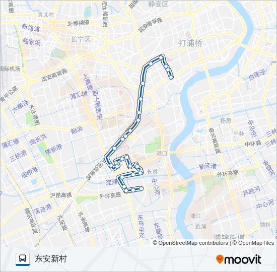 公交50路的线路图