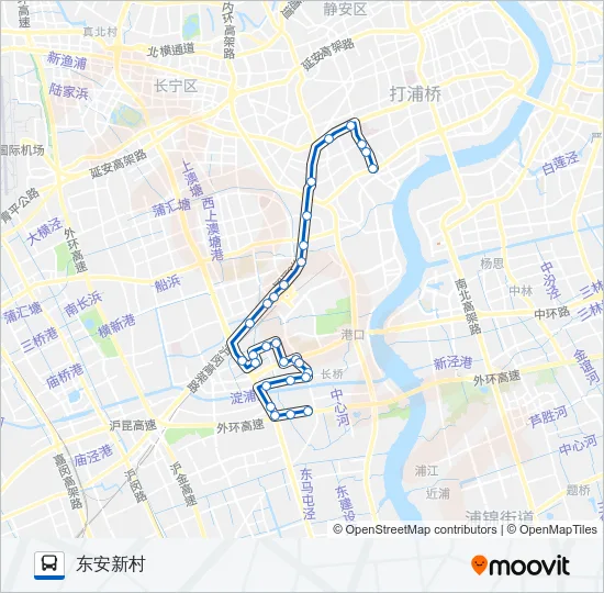 50路 Bus Line Map