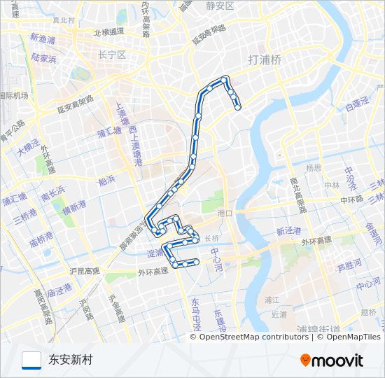 50路 bus Line Map