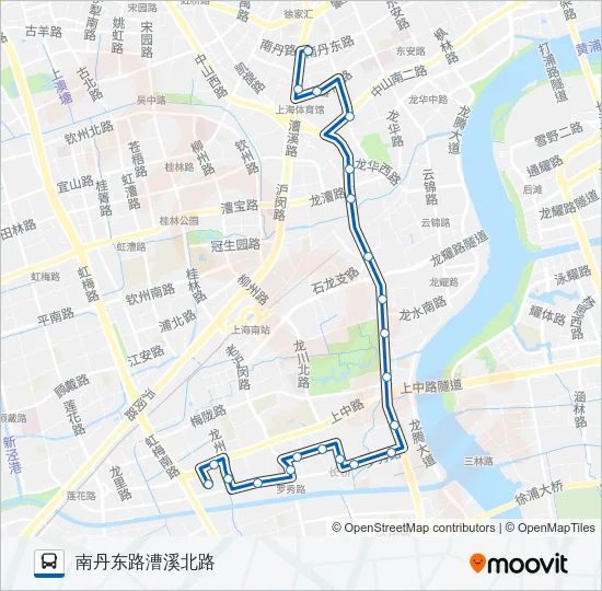 56路 Bus Line Map
