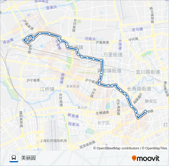 62路 Bus Line Map