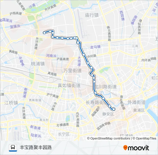 68路 Bus Line Map