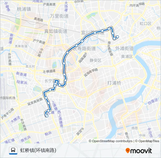 69路 Bus Line Map
