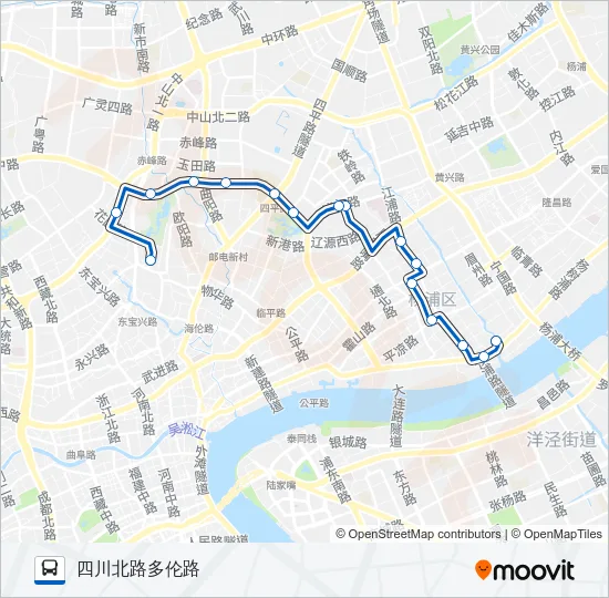 70路 Bus Line Map