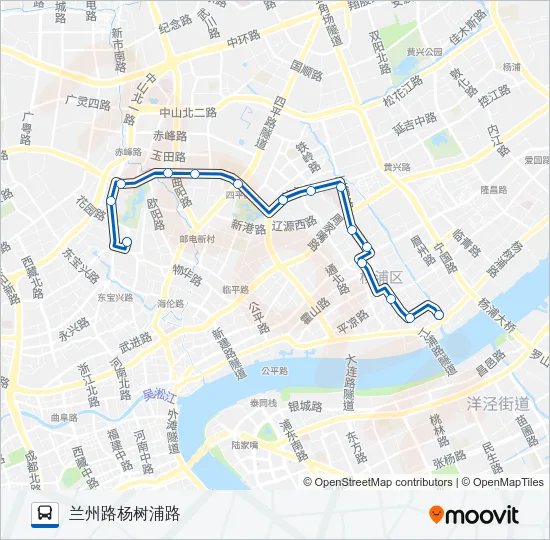 70路 Bus Line Map