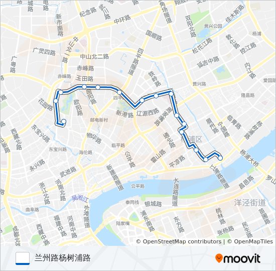 70路 bus Line Map