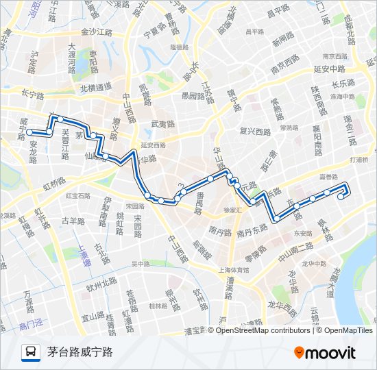 72路 bus Line Map