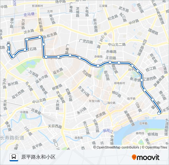 公交79路的线路图