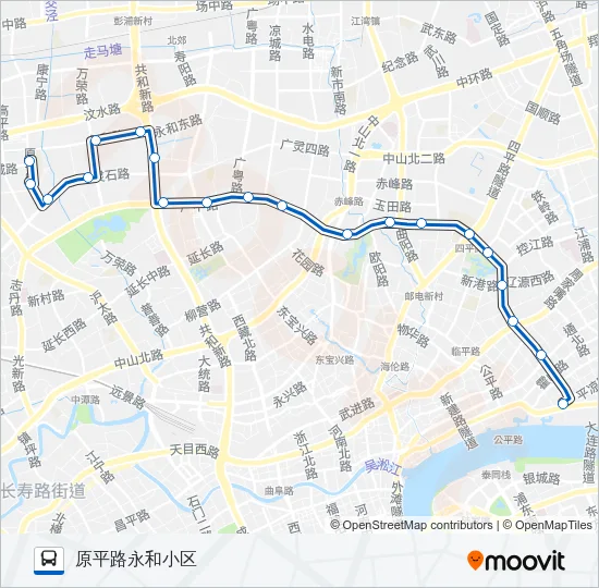 79路 Bus Line Map
