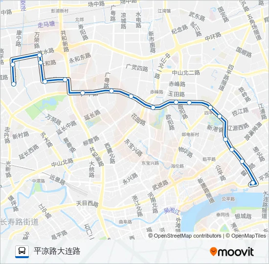 79路 Bus Line Map