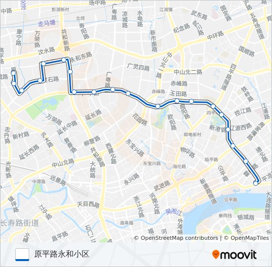 79路 bus Line Map