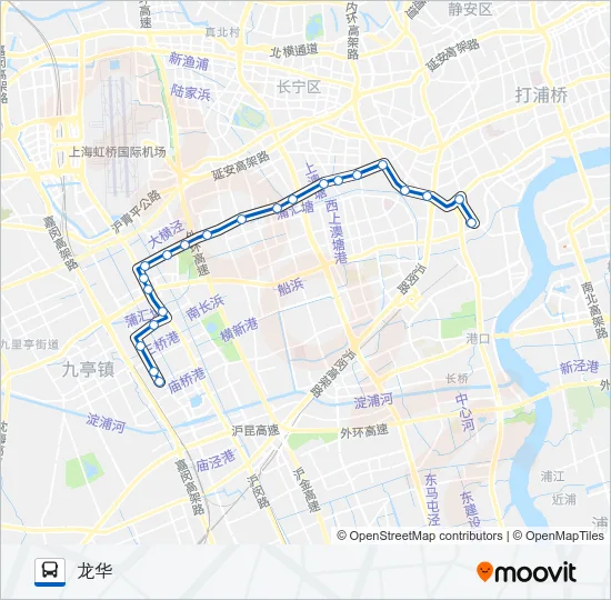 87路 Bus Line Map