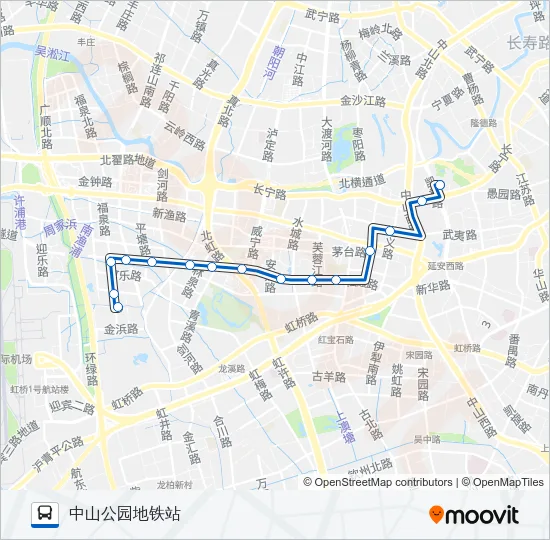 88路 Bus Line Map
