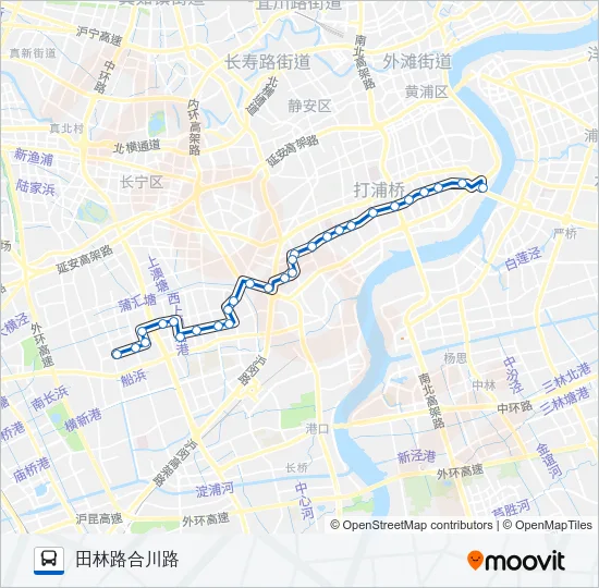 89路 Bus Line Map