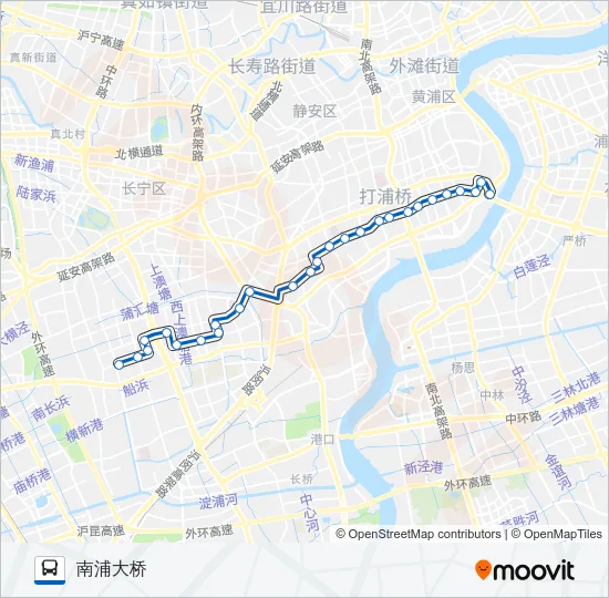 89路 Bus Line Map