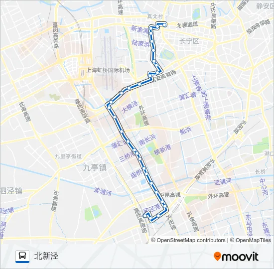 91路 Bus Line Map