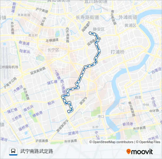 93路 Bus Line Map