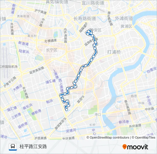 93路 Bus Line Map