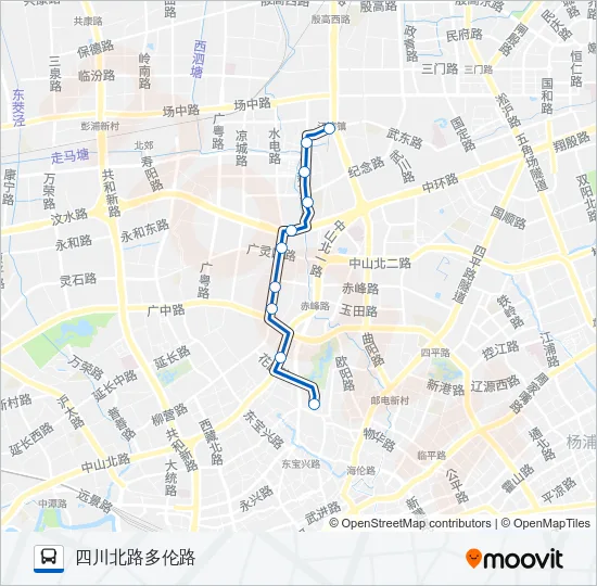 97路 Bus Line Map