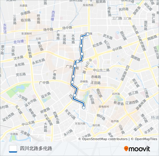 97路 bus Line Map