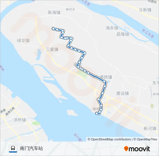 南海线 Bus Line Map