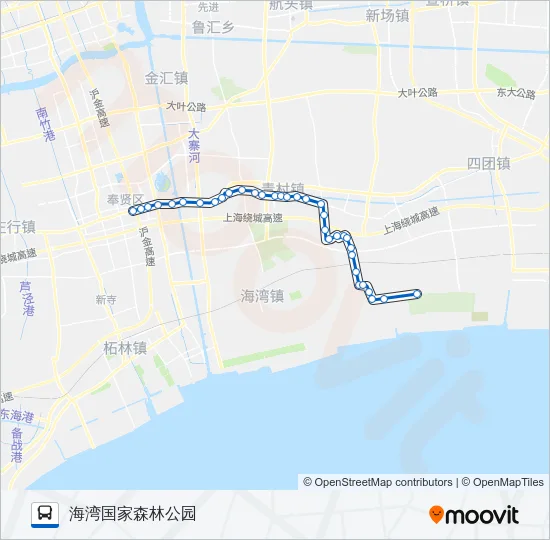 公交南燎路的线路图